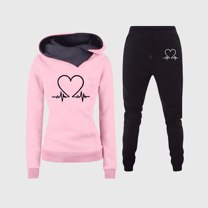Luna | Komfortables Herz-Jogging-Set
