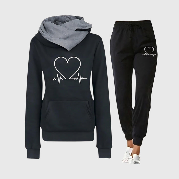 Luna | Komfortables Herz-Jogging-Set
